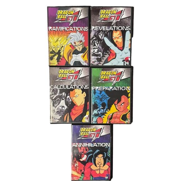 Dragon Ball Z Uncut VHS Tapes / Huge Lot VHS Collection & Movies /DVDs Seasons 1 - Picture 12 of 16